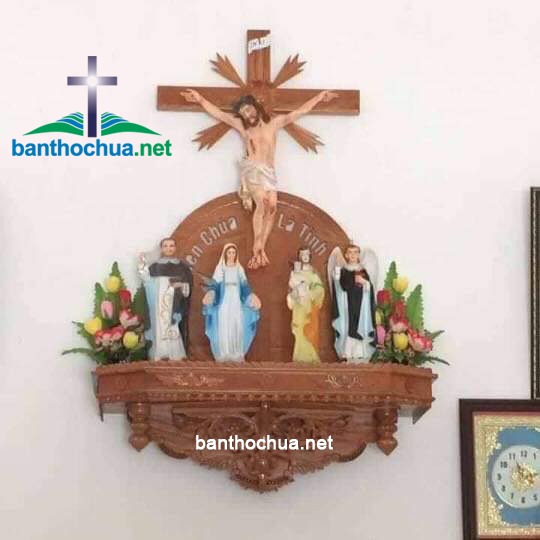 Bàn thờ Chúa đẹp cho gia đình Công Giáo | Tuongthoconggiao.com