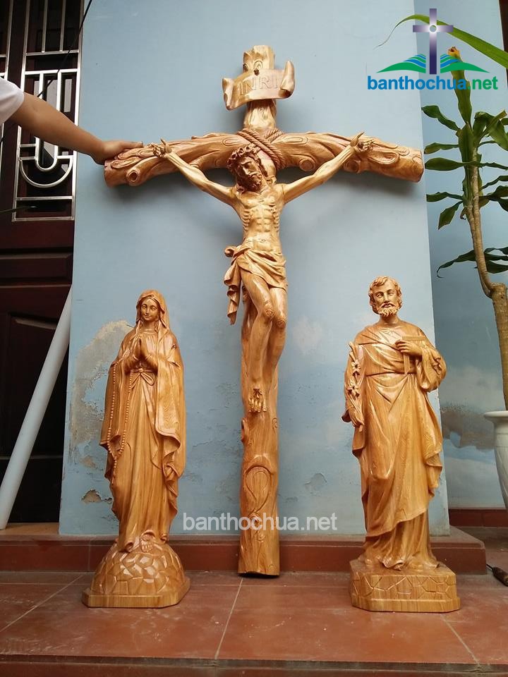 tượng gỗ công giáo đẹp